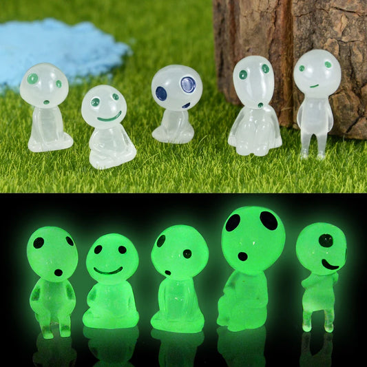 10/5Pcs Glow In The Dark Tree Elves Luminous Ghost