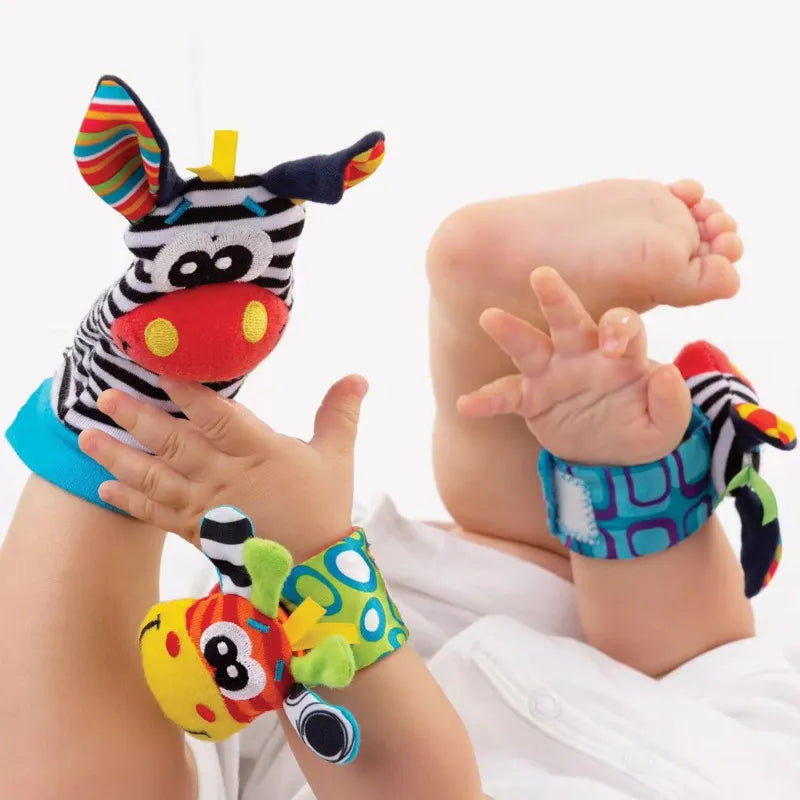 Baby Soft Plush Rattles Toys