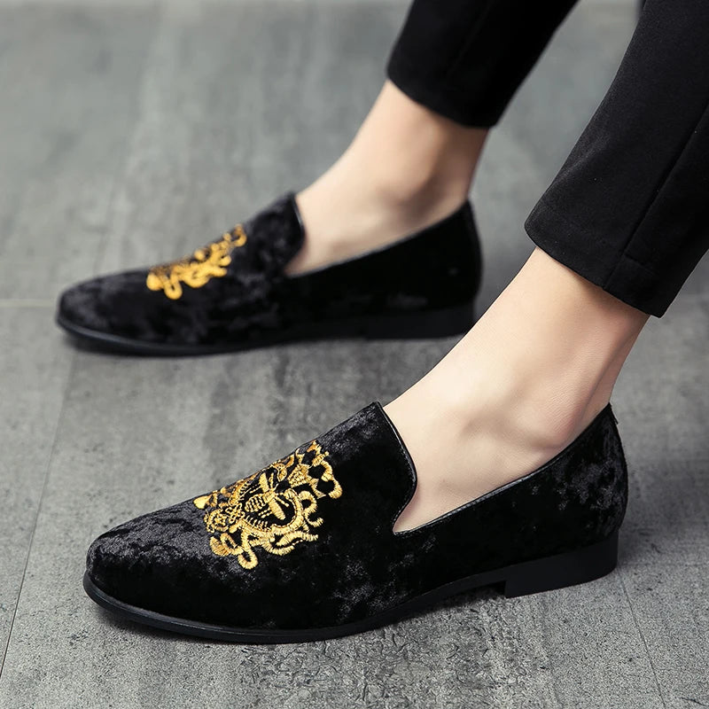 Men Wedding Dress Loafers Shoes