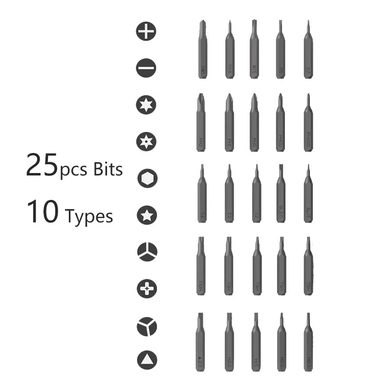 Precision Electric Screwdriver Set