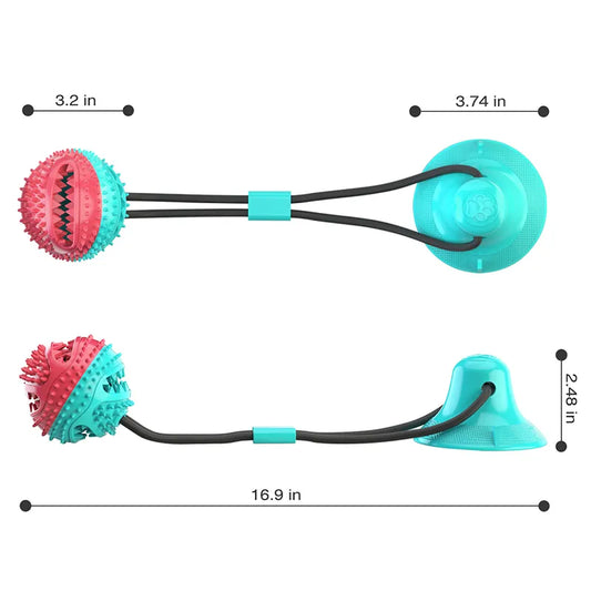 Dog Suction Cup Ropes Toys