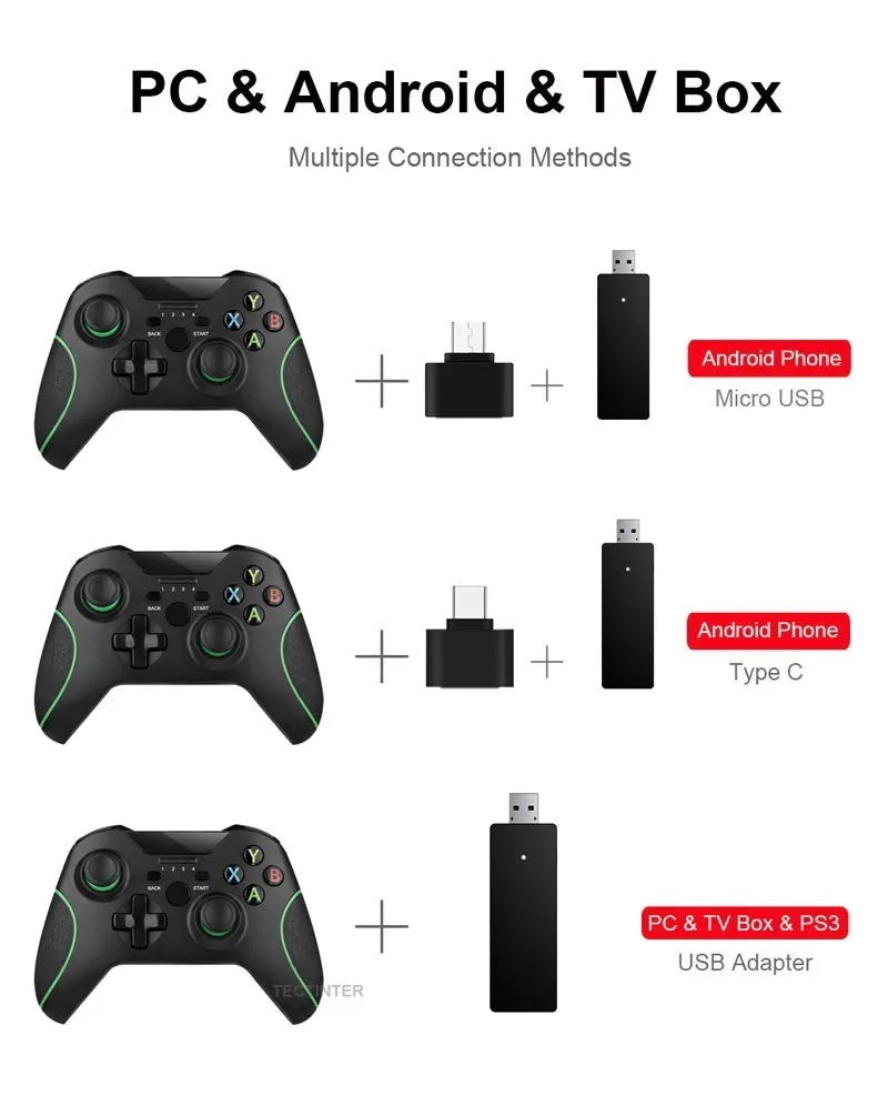 Wireless 2.4G Gamepad Controller For Xbox