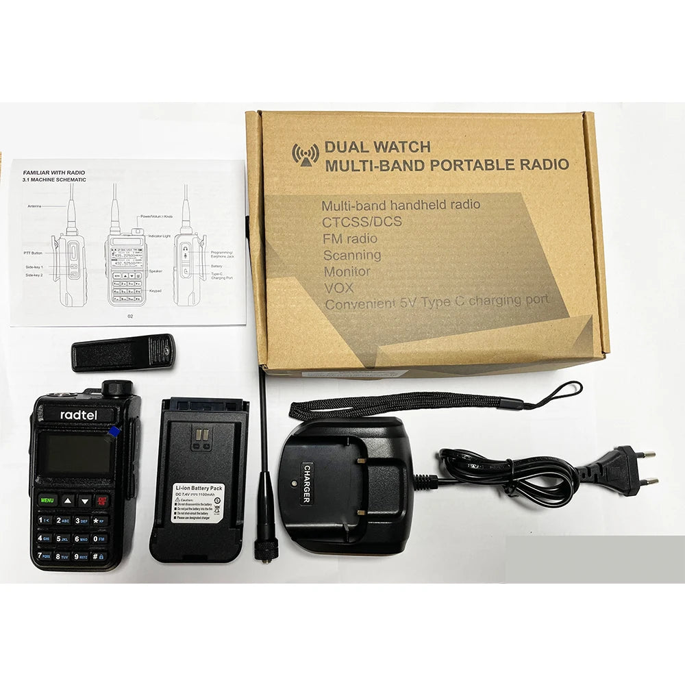 2 Way Radio 999CH Walkie Talkie