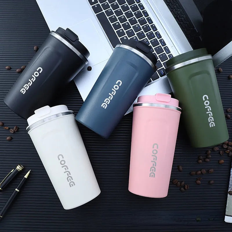 350ml/500ml Stainless Steel Thermal Coffee Cup