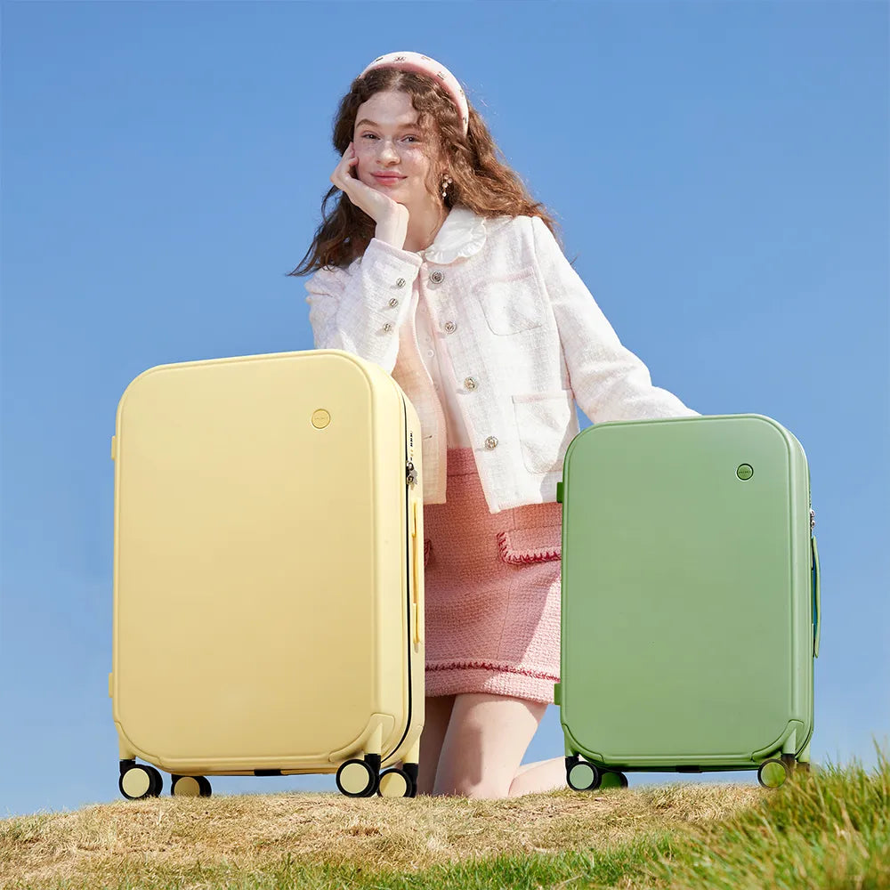 Women Patent Design Travel Luggage