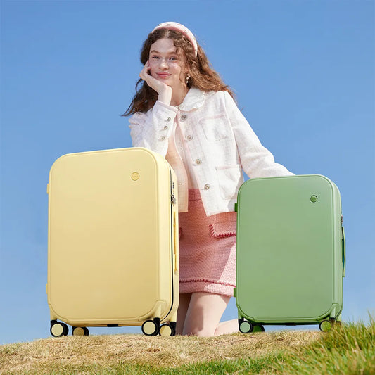 Women Patent Design Travel Luggage