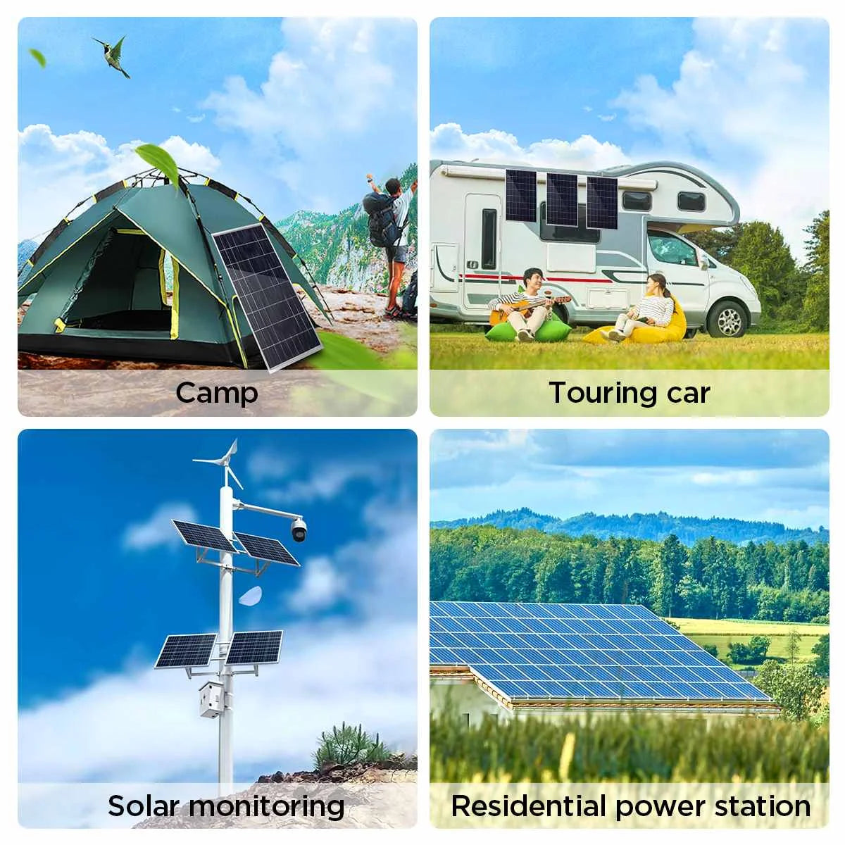 8V Silicon Solar Charging Panel Kit
