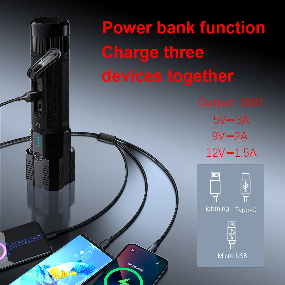 Car Jump Starter with flashlight Starting Device
