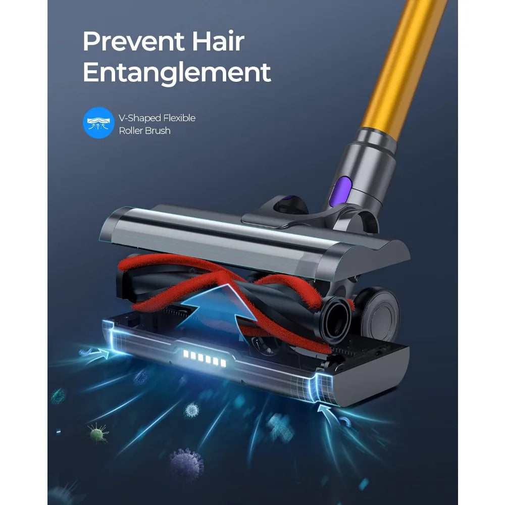 Handheld Anti-Tangle Vacuum Cleaner