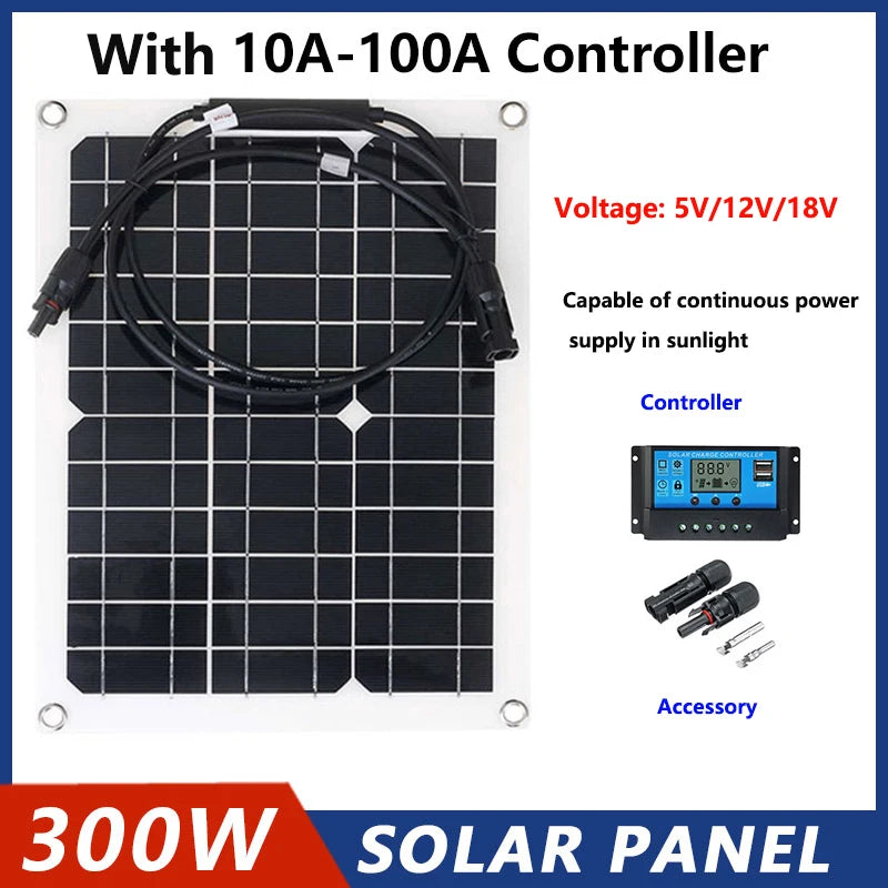 30W-500W Flexible Solar Panel