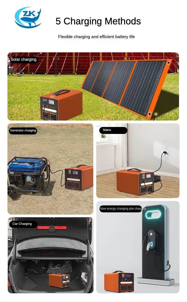 300W 400W 500W Portable Power Station