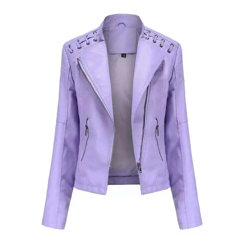 Women Faux Leather Jacket