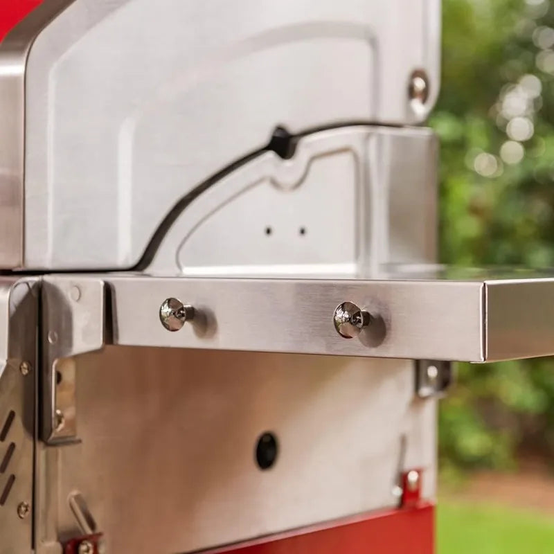 2-Burner Propane Barbecue Gas Grill with Warming Rack