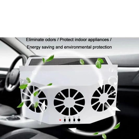 Solar Car Vent Purifier Fan