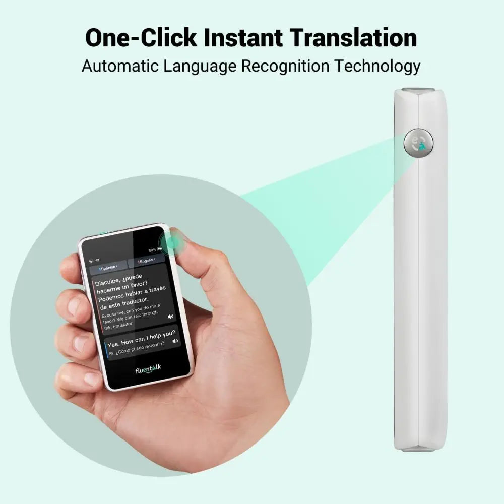 Mini intelligent voice translator