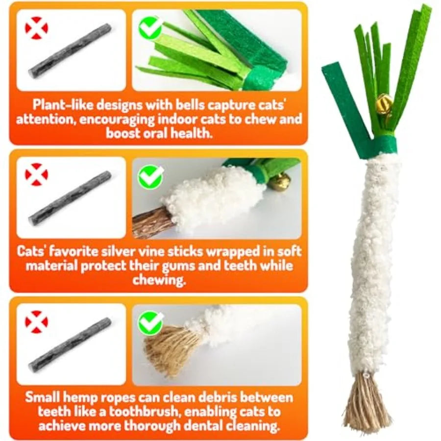 Catnip Chew Stick Cat Toy