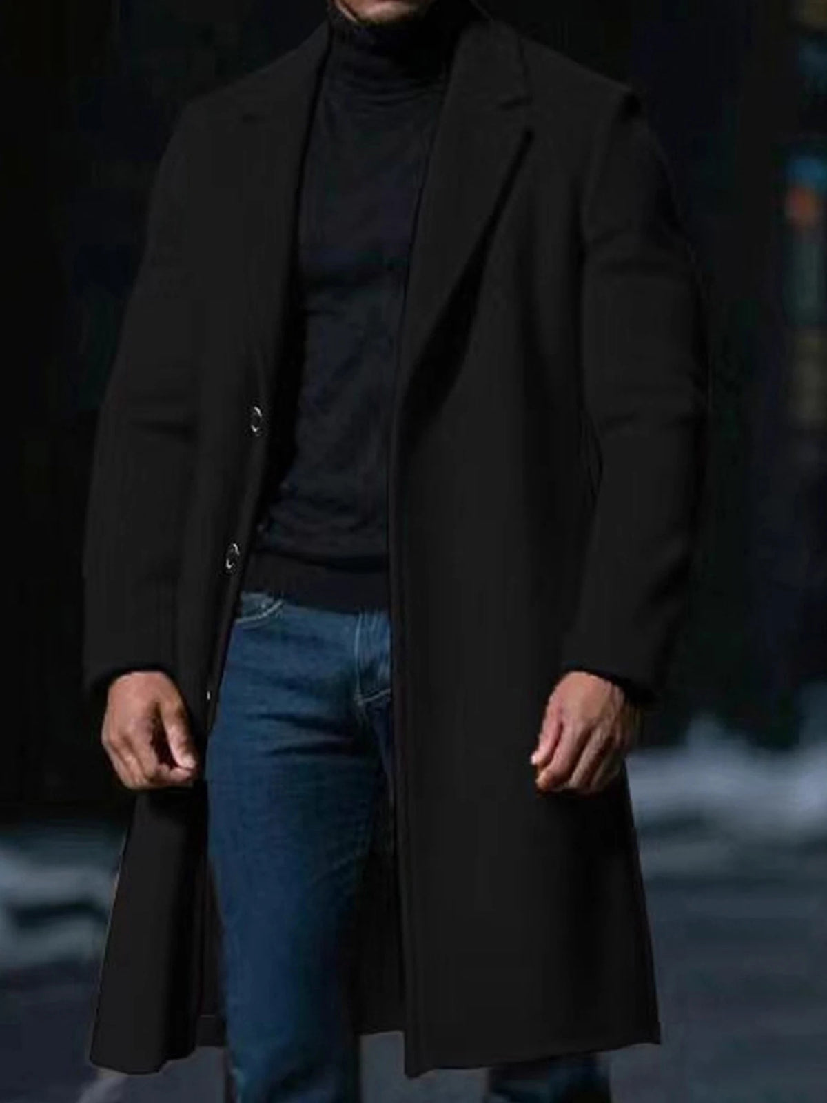 Men s Classic Wool Blend Pea Coat