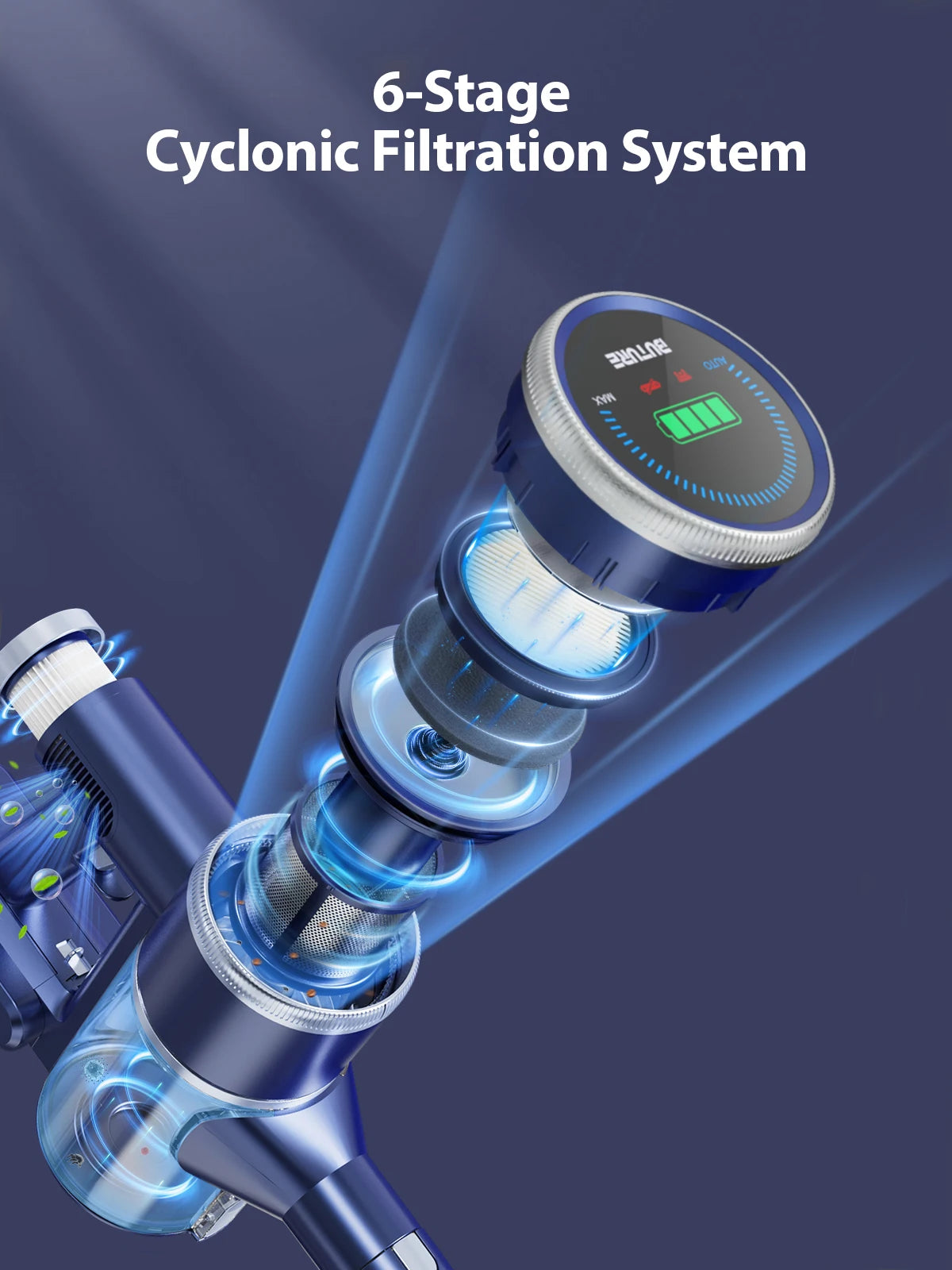 400W 33000PA Cordless Handheld Vacuum Cleaners