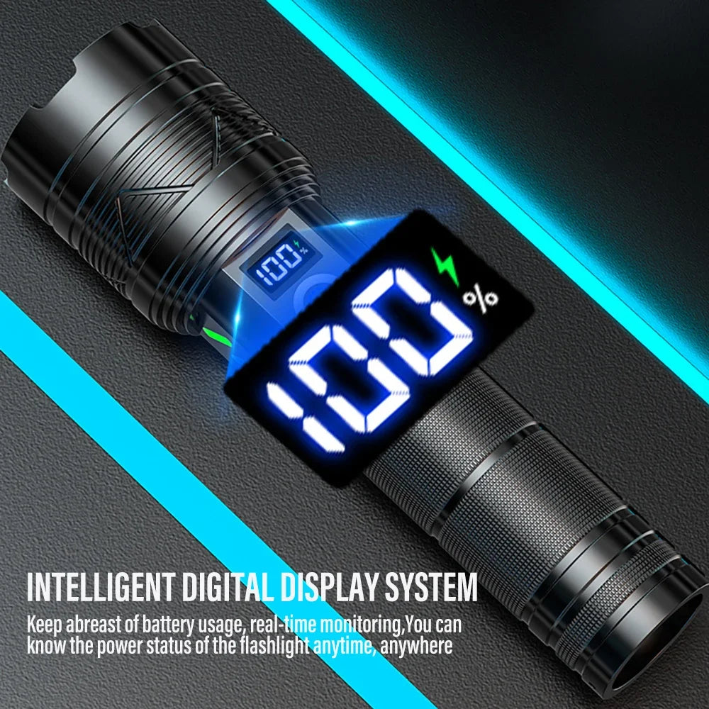High Power Long Range LEP Flashlight