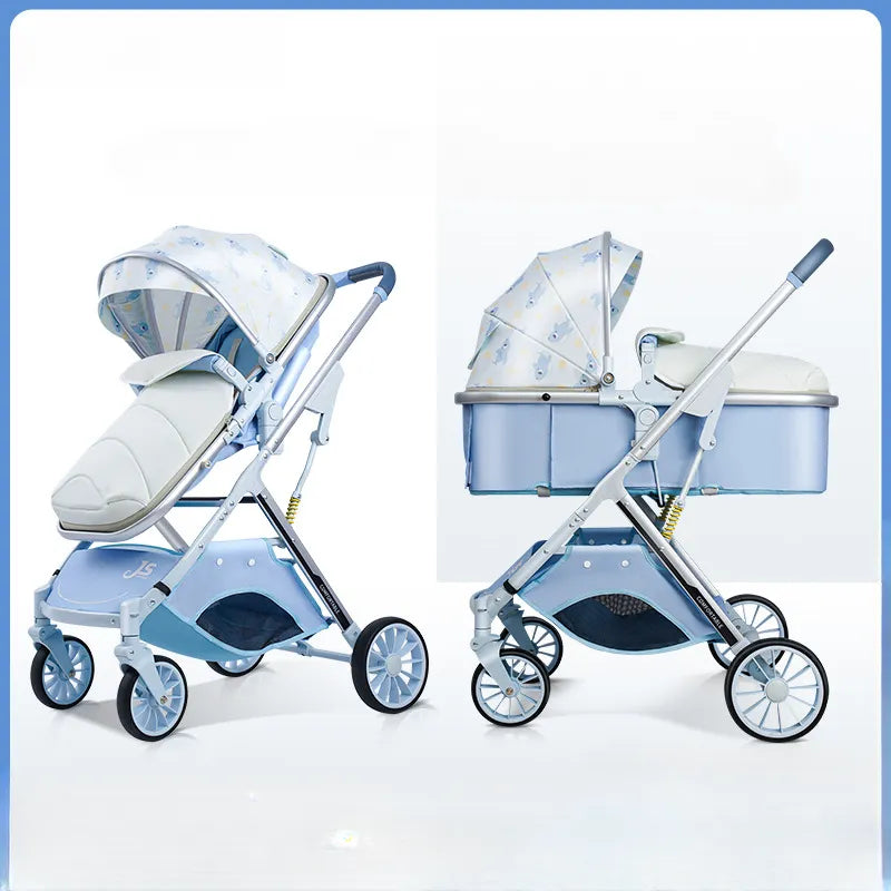 Can Sit or Lie Down Baby Stroller