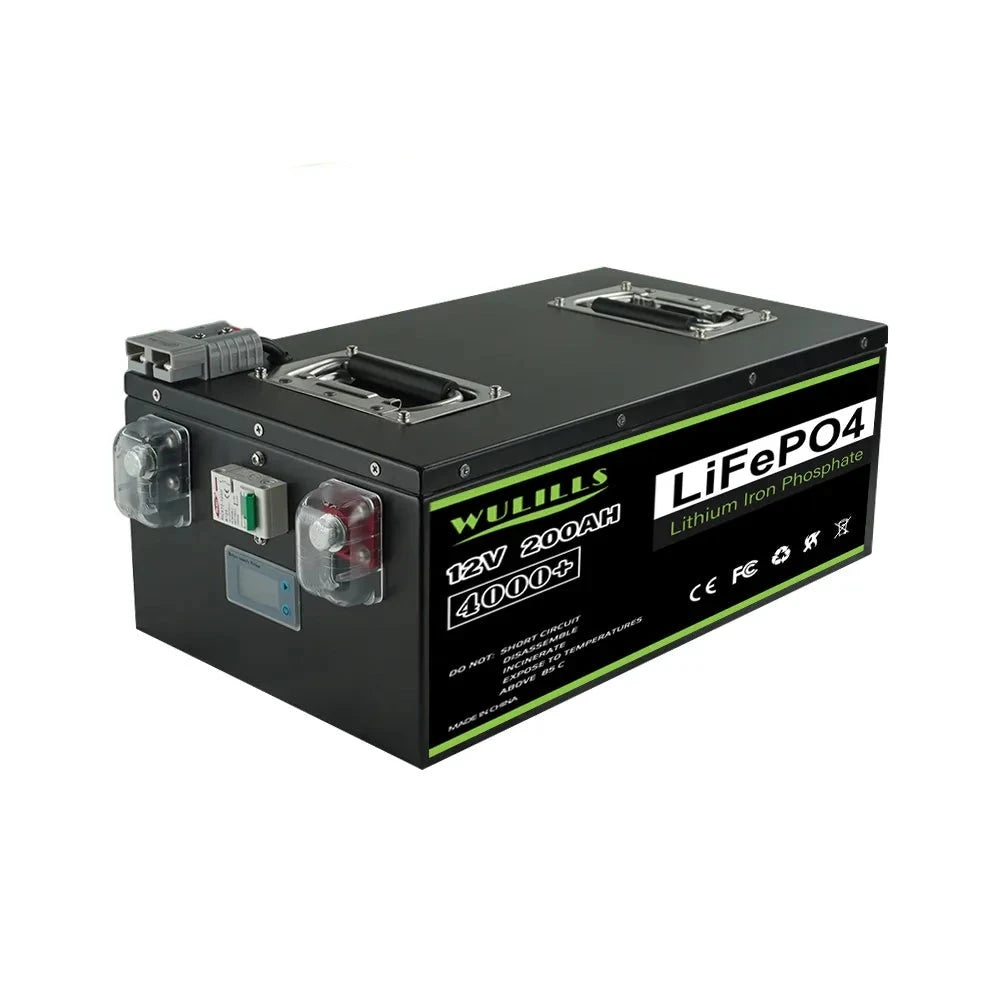 12V 200Ah LiFePO4 Energy Storage Battery