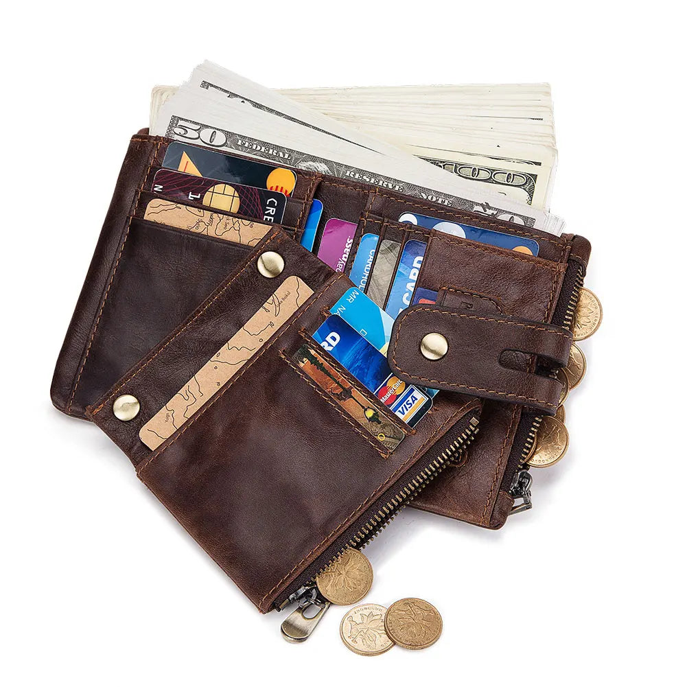 Genuine Leather Men Wallet