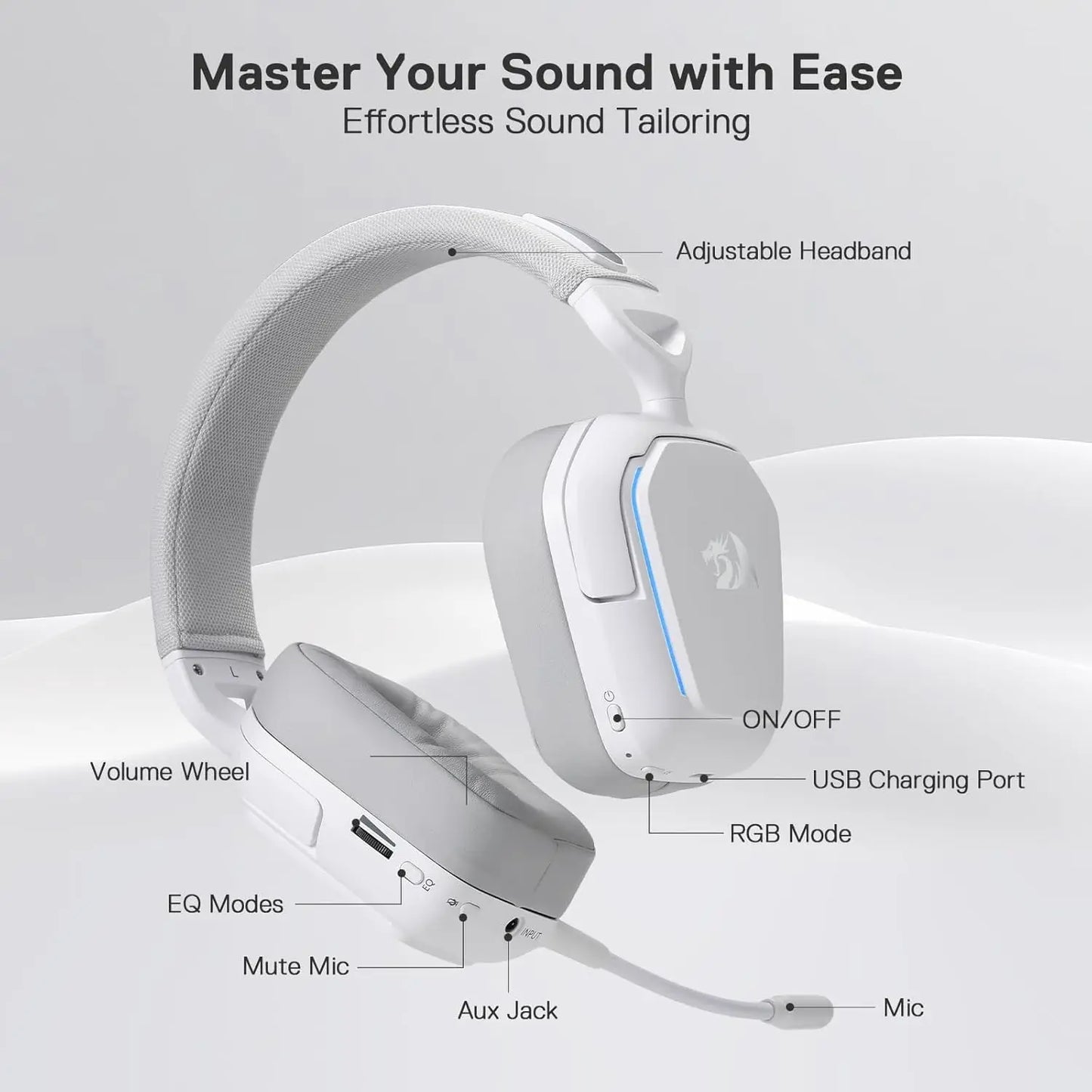 Redragon H868 Wireless Gaming Headset