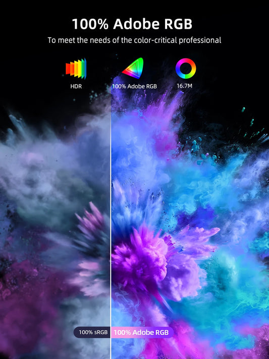 15.6 Inch 100% sRGB HDR IPS UHD 4K Portable Monitor