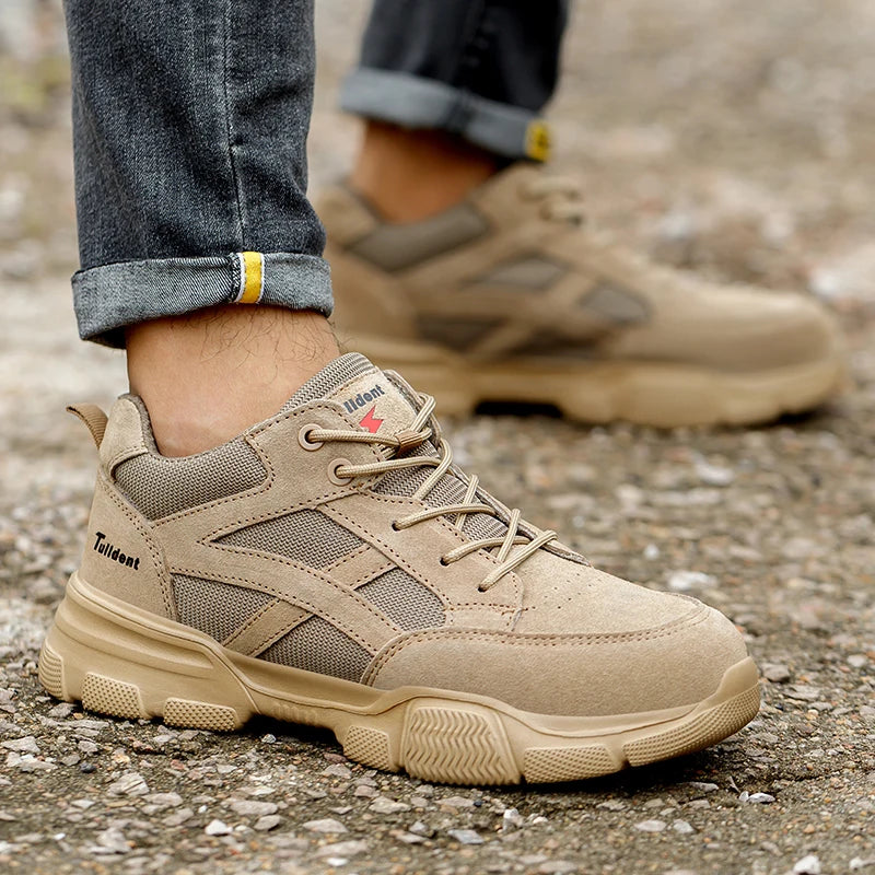 Anti-smash Men Work Shoes