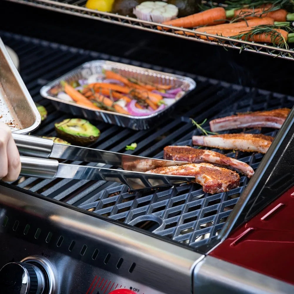 6-Burner Propane Gas Grill with Sear Burner
