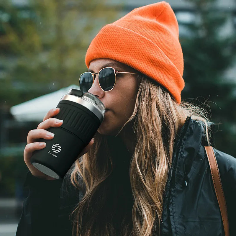 Portable Stainless Steel Coffee Mug
