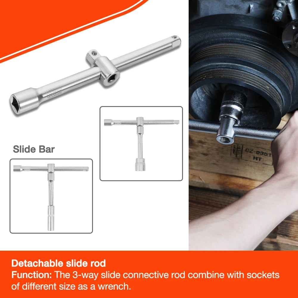 Car Repair Sockets Tool Set
