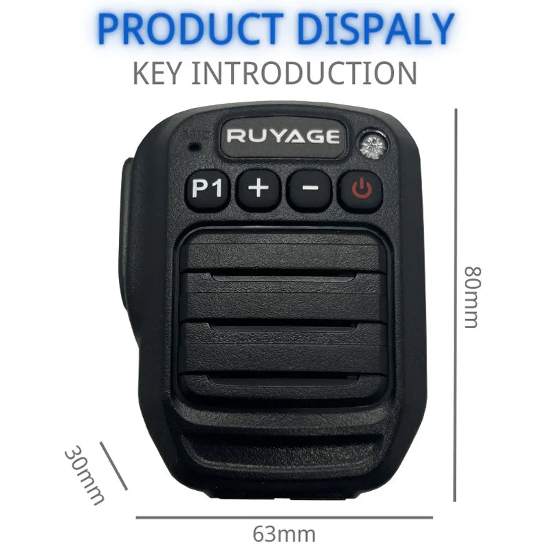 PTT 1000mAh Battery Walkie Talkie