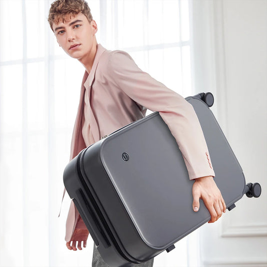 Women Patent Design Travel Luggage