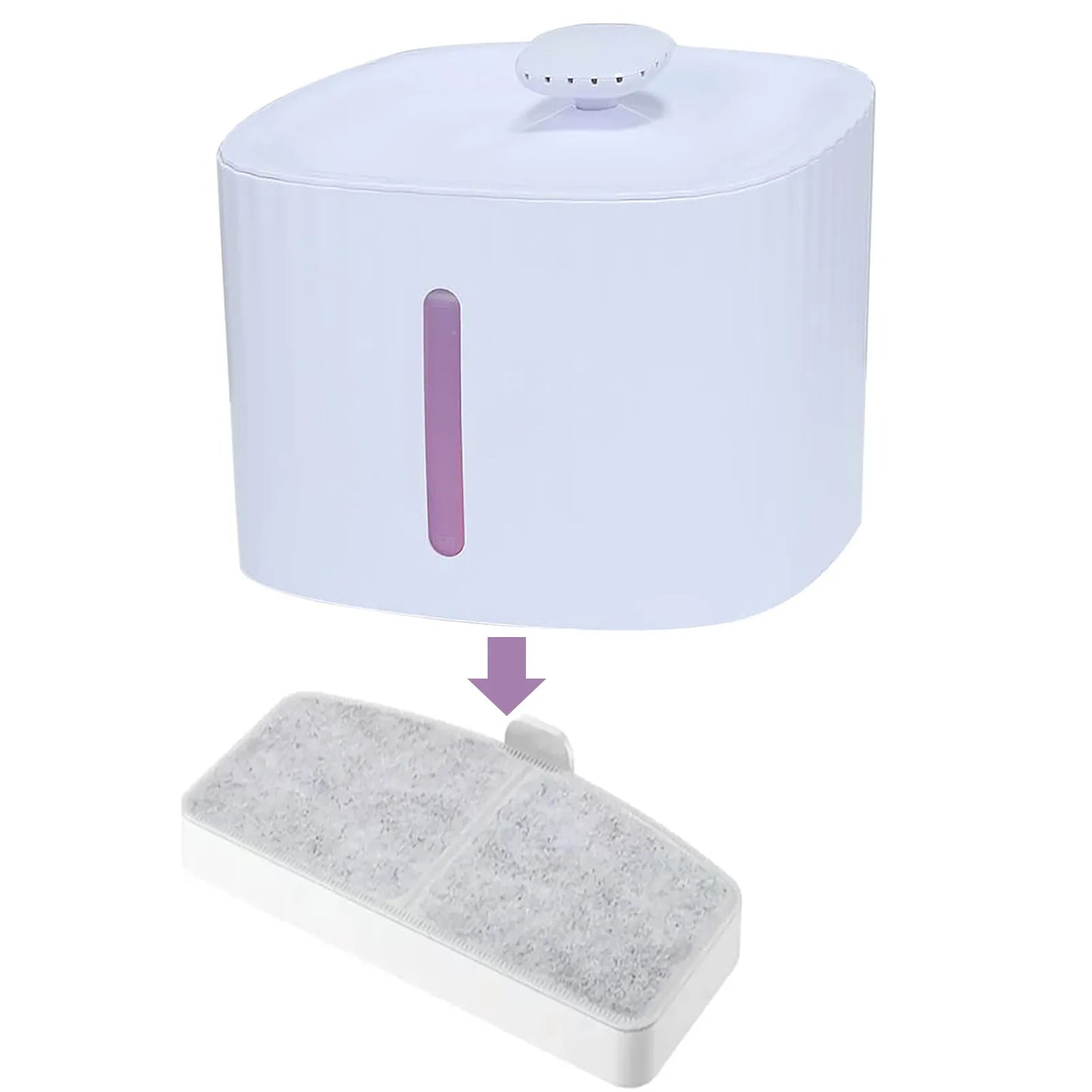 10 Pack Cat Water Fountain Filter