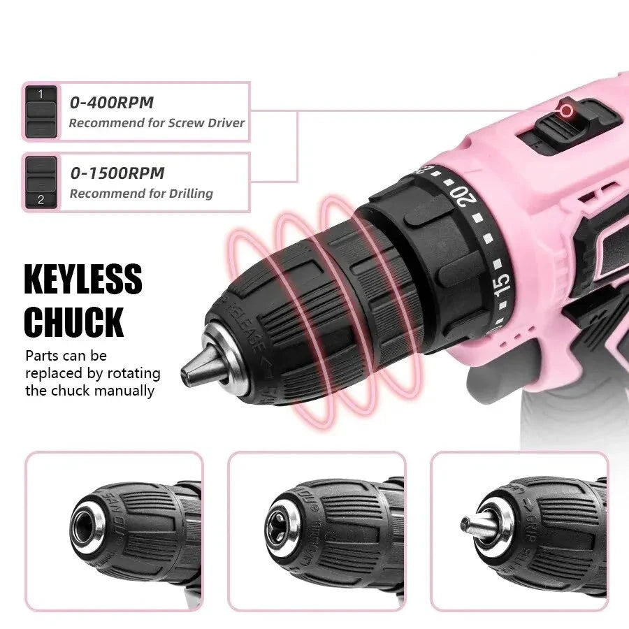 12V Cordless Electric Drill