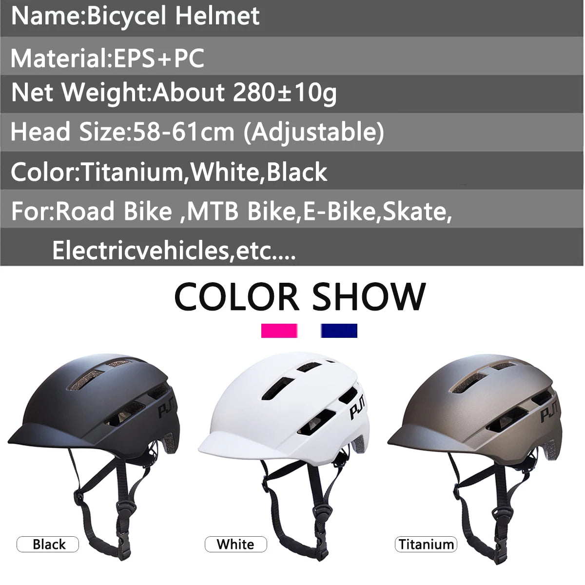 USB Rechargeable Tail light Cycling Helmet