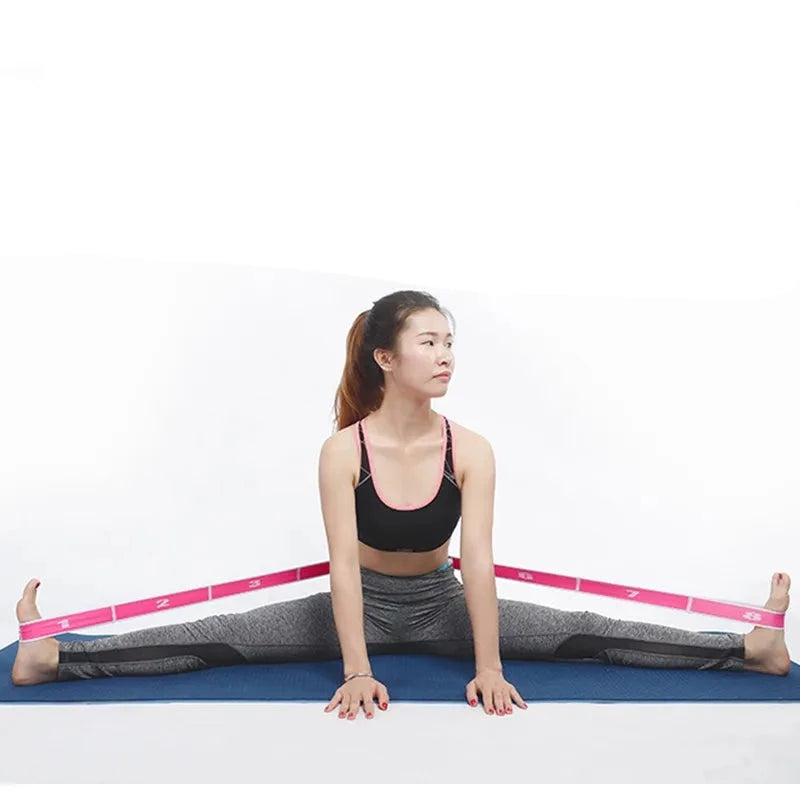 Multi-Section Elastic Yoga Resistance Bands