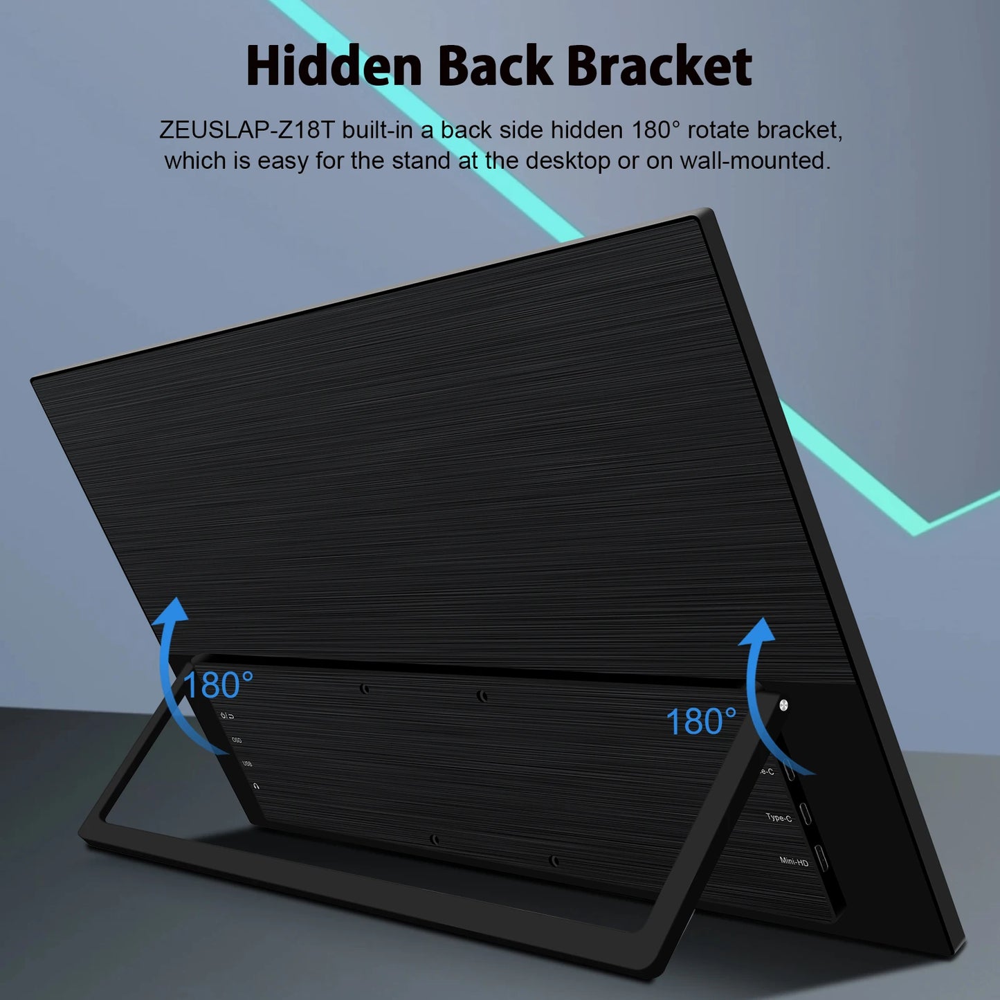 100Hz 18.5" Touch Screen Portable Monitor