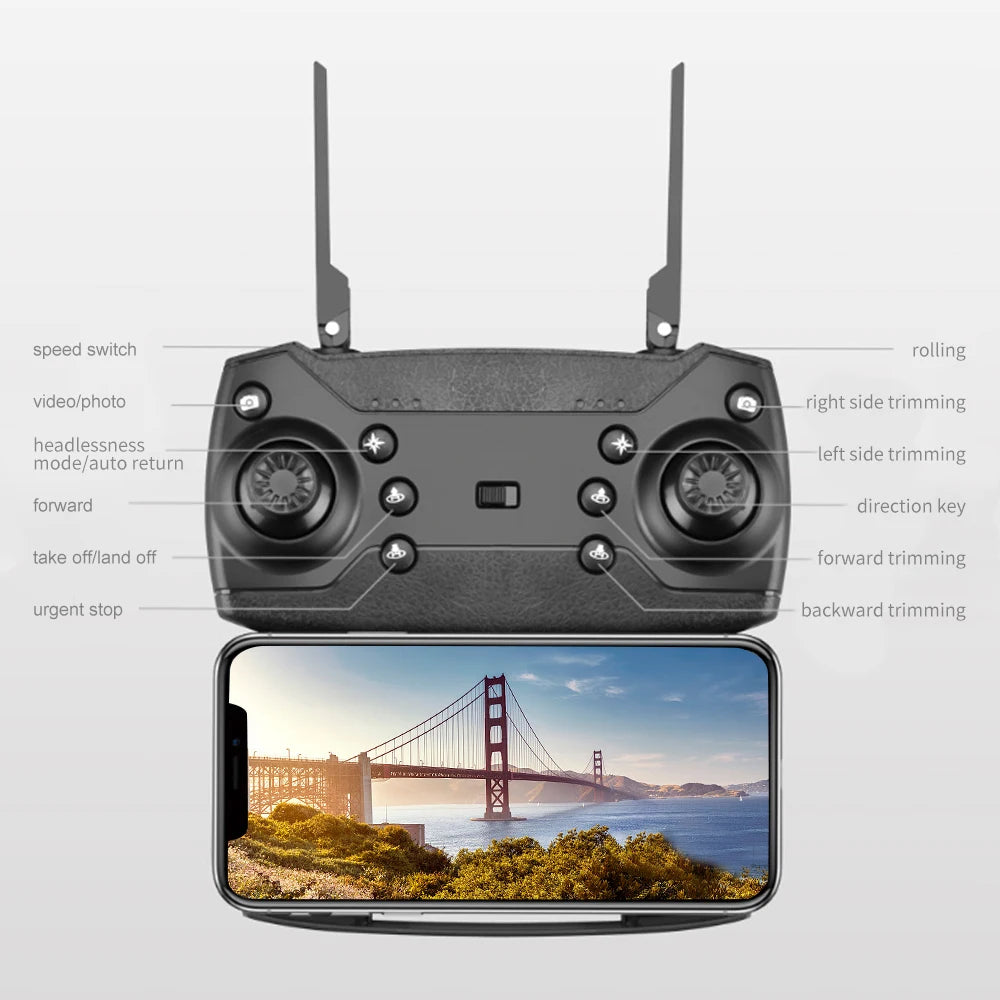 4K Professinal E88Pro RC Drone