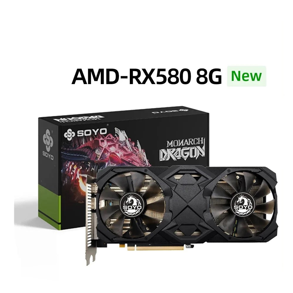AMD Radeon RX580 8G Graphics Card