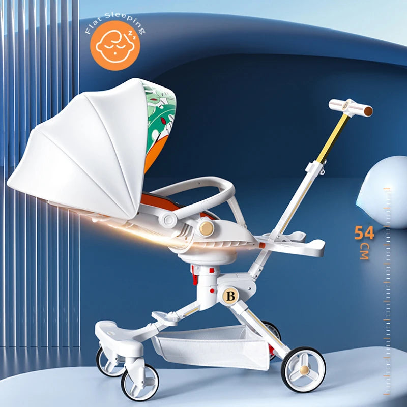 shock absorption lightweight baby stroller