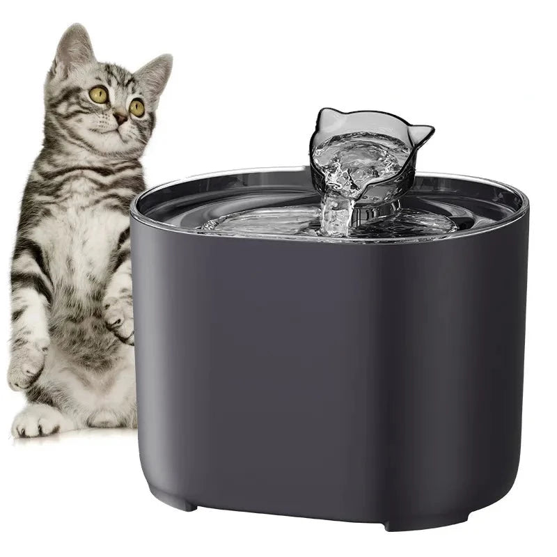Auto Filter USB Electric Cat Water Fountain