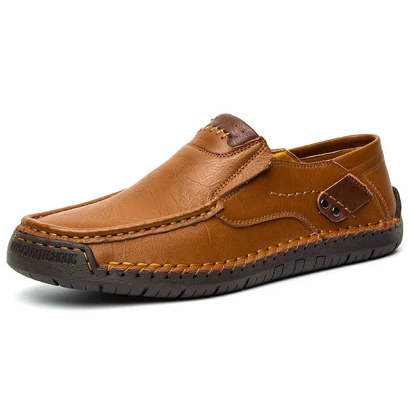 Genuine Leather Men Handmade Casual Shoes