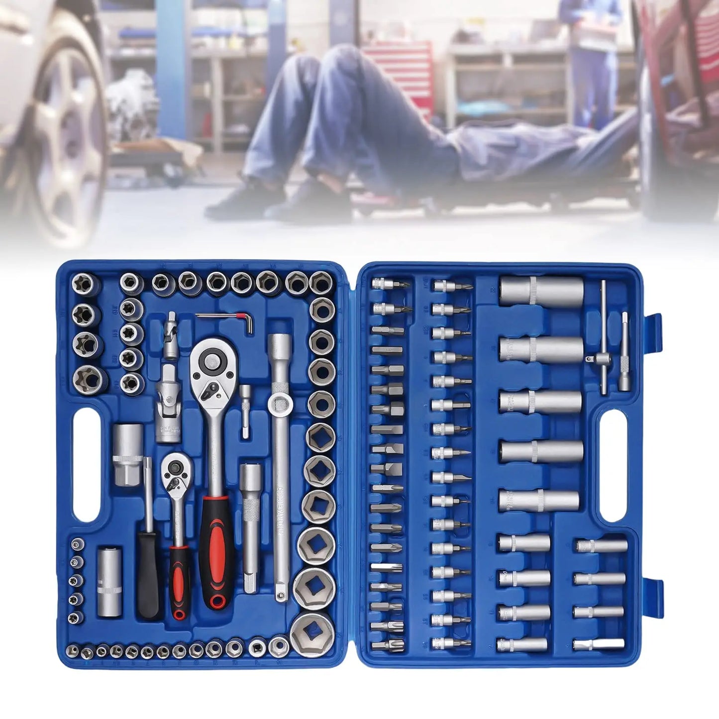 94/108pcs Drive Socket Set