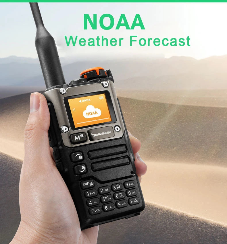 UV-K6 5W Air Band Walkie Talkie