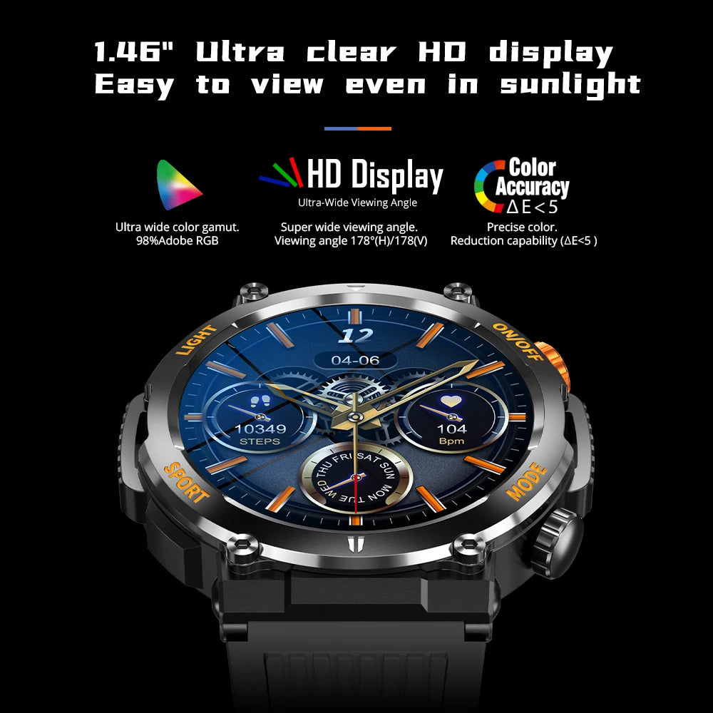 V68 1.46'' HD Display Smartwatch 1