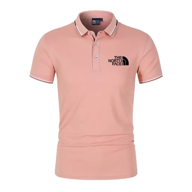 Men's Lapel Anti-pillin Polo Shirt