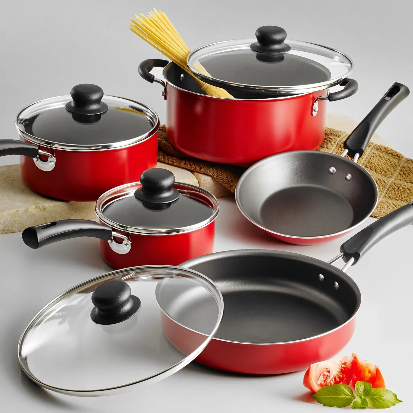 9-Piece Non-stick, Pots & Pans Sets