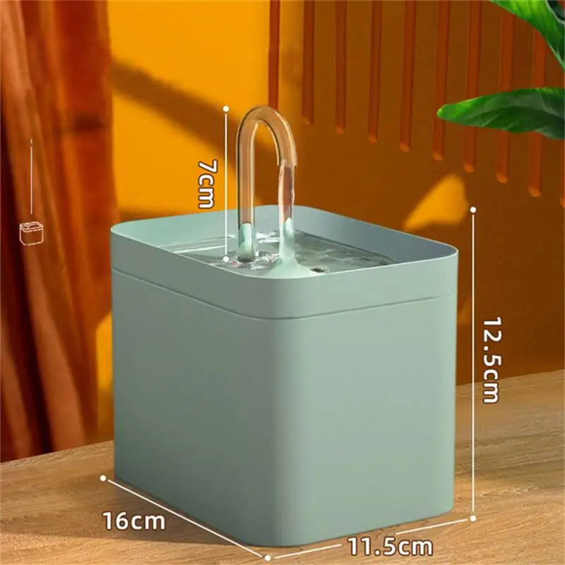 Auto Filter Electric Mute Cat Water Fountain